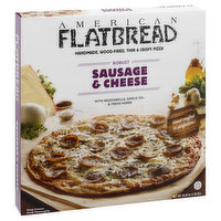 American Flatbread Pizza, Sausage & Cheese, Robust, 16.61 Ounce