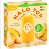 Halo Top Mango Fruit Pops, 6 Each