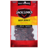 Jack Link's Beef Jerky, Teriyaki, Half Pounder, 8 Ounce