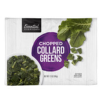 Essential Everyday Frozen Chopped Collard Greens, 12 Ounce