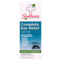 Similasan Eye Drops, Sterile, Complete Eye Relief, Homeopathic, 0.33 Fluid ounce