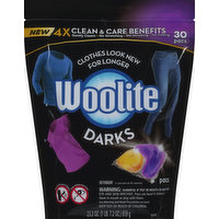 Woolite Detergent, Darks, HE, Pacs, 23.2 Ounce