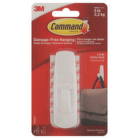 Command Utility Hook, Large, 1 Each