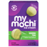 My/Mochi Ice Cream, Green Tea, 6 Each