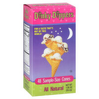 Little Dippers Cones, Sample-Size, All Natural, 48 Each