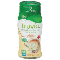 Truvia Sweetener, Organic, Vanilla Flavor, 2.7 Fluid ounce