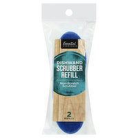 Essential Everyday Dishwand, Scrubber Refill, 2 Each