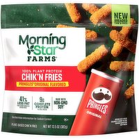 MorningStar Farms Meatless Chicken Fries, Pringles Original Flavor, 13.5 Ounce