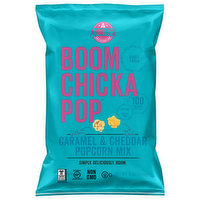 Angie's Boomchickapop Popcorn Mix, Caramel & Cheddar, 6 Ounce