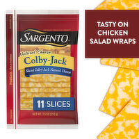 Sargento Cheese Slices, Colby-Jack, 11 Each