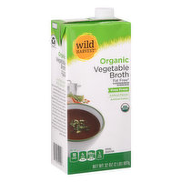 Wild Harvest Broth, Vegetarian, Organic, 32 Ounce