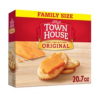 Town House Oven Baked Crackers, Original, Family Size, 20.7 Ounce