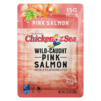 Chicken of the Sea Pink Salmon, Wild-Caught, Skinless and Boneless, 2.5 Ounce