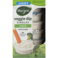 Marzetti Veggie Dip Light Ranch, 6 Each