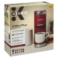 KEURIG K-Mini Plus Coffee Maker, Single Serve, Cardinal Red, 1 Each