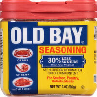 OLD BAY 30% Less Sodium Seasoning, 2 Ounce