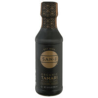 San-J Brewed Soy Sauce, Organic, Tamari, 10 Ounce