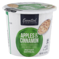 Essential Everyday Instant Oatmeal, Apples & Cinnamon, 1.9 Ounce