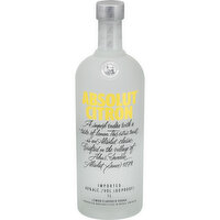 ABSOLUT Vodka, Lemon, Citron