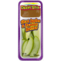 Dippin' Stix Sliced Apples & Peanut Butter, 2.75 Ounce