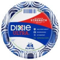 Dixie Ultra Ultra Plates, 6-7/8 Inches