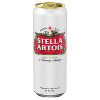 Stella Artois Beer, Lager, Premium, 25 Fluid ounce