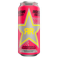 Rockstar Energy Drink, Strawberry Lemonade, 16 Fluid ounce