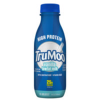 TruMoo Milk, Lowfat, Vanilla, 1% Milkfat, 14 Ounce