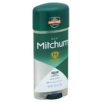 Mitchum Anti-Perspirant & Deodorant, Men, Gel, Unscented, 3.4 Ounce