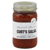 Curt's Salsa Salsa, Mild, 1 Pint