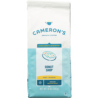 Cameron's Coffee, Smooth, Ground, Medium Roast, Donut Shop, 10 Ounce