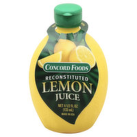 Concord Foods Lemon Juice, Reconstituted, 4.5 Ounce