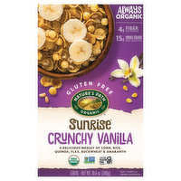Nature's Path Organic Sunrise Cereal, Crunchy Vanilla, 10.6 Ounce
