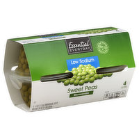 Essential Everyday Peas, Sweet, Low Sodium, 4 Each