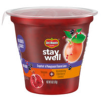 Del Monte Grapefruit, In Pomegranate Flavored Juice, Stay Well, 6 Ounce