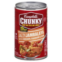 Campbell's Soup, Jazzy Jambalaya with Chicken, Sausage & Ham, 18.6 Ounce