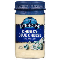 Litehouse Dressing & Dip, Chunky Blue Cheese, 13 Fluid ounce