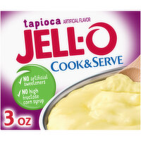 Jell-O Tapioca Fat Free Pudding & Pie Filling Mix, 3 Ounce