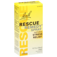 Bach Original Flower Remedies Rescue Remedy Stress Relief, Natural, Spray, 0.7 Fluid ounce