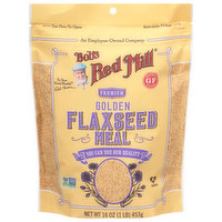 Bob's Red Mill Flax Seed Meal, Golden, Premium, 16 Ounce