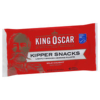 King Oscar Kipper Snacks, Wild Caught, Lightly Smoked Herring Fillets, 3.54 Ounce