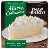 Marie Callender's Pie, Banana Cream, 34.9 Ounce
