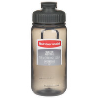 Rubbermaid Water Bottle, Essentials, Chug Cool Gray, 20 Ounces, 1 Each