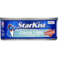 StarKist Tuna in Vegetable Oil, Chunk Light, 5 Ounce