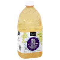 Essential Everyday 100% Juice, White Grape, 64 Fluid ounce