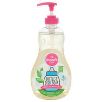 Dapple Baby Bottle & Dish Soap, Fragrance Free, 16.9 Fluid ounce