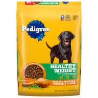 Pedigree Food for Dogs, Healthy Weight, Roasted Chicken & Vegetable Flavor, Adult, 14 Pound