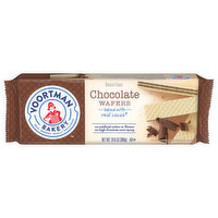 Voortman Bakery Wafers, Chocolate, 10.6 Ounce