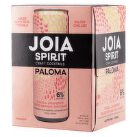 Joia Paloma Sparkling Cocktail, 4 Pack, 48 Fluid ounce