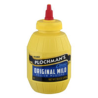 Plochman's Mustard, Yellow, Original Mild, 10.5 Ounce